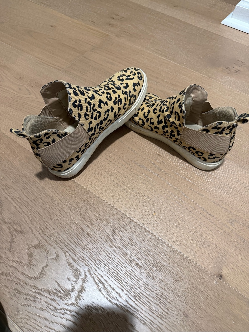 Women’s Soda Leopard Slip-On Sneakers